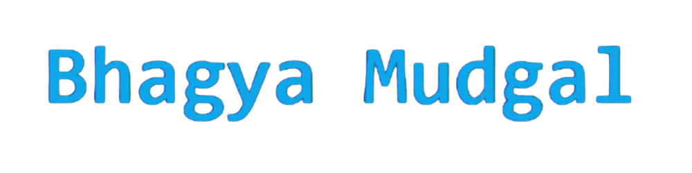 Blog | Bhagya Mudgal